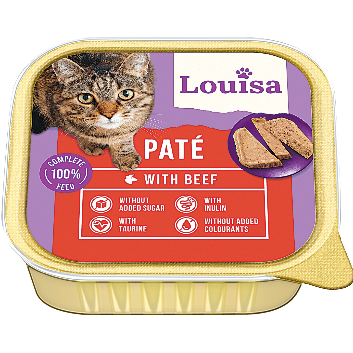 Louisa Paté Macskaeledel Marhával