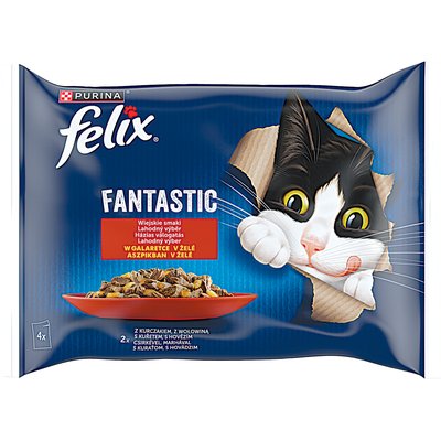 FELIX MACSKAELEDEL MULTIPACK MARHÁVAL-CSIRKÉVEL termékképe