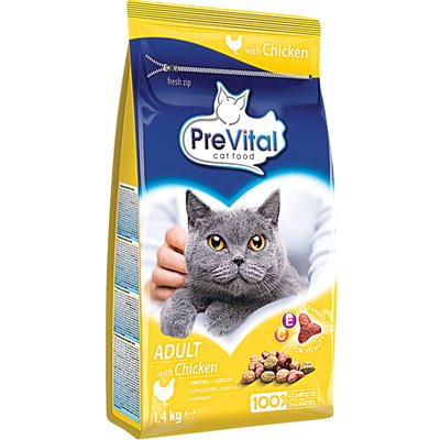 PREVITAL SZÁRAZ MACSKAELEDEL CSIRKÉVEL termékképe