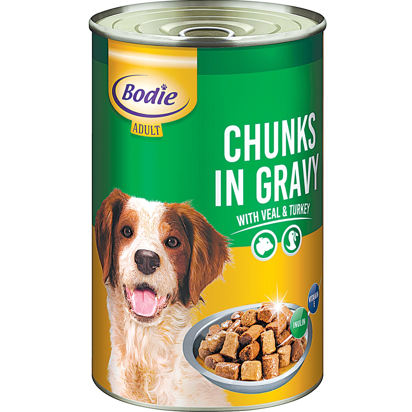 Bodie Kutyaeledel Borjúval-pulykával