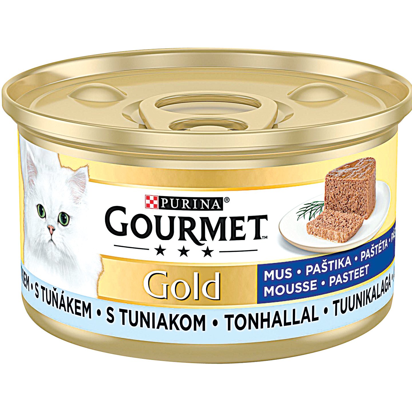 Gourmet Gold Macskapástétom Tonhallal