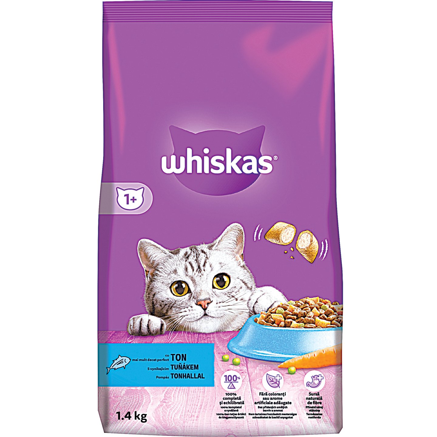 Whiskas Tonhalas Száraz Macskaeledel