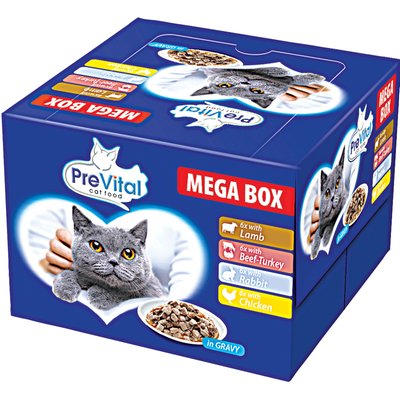 PREVITAL MACSKAELEDEL MEGABOX termékképe