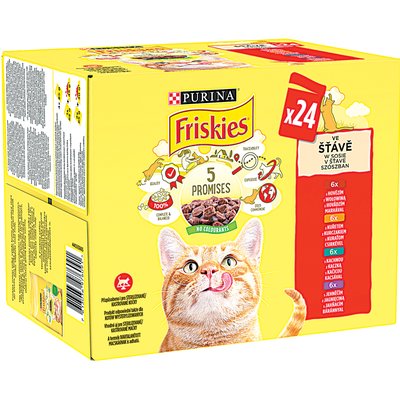 FRISKIES MACSKAELEDEL MULTIPACK termékképe