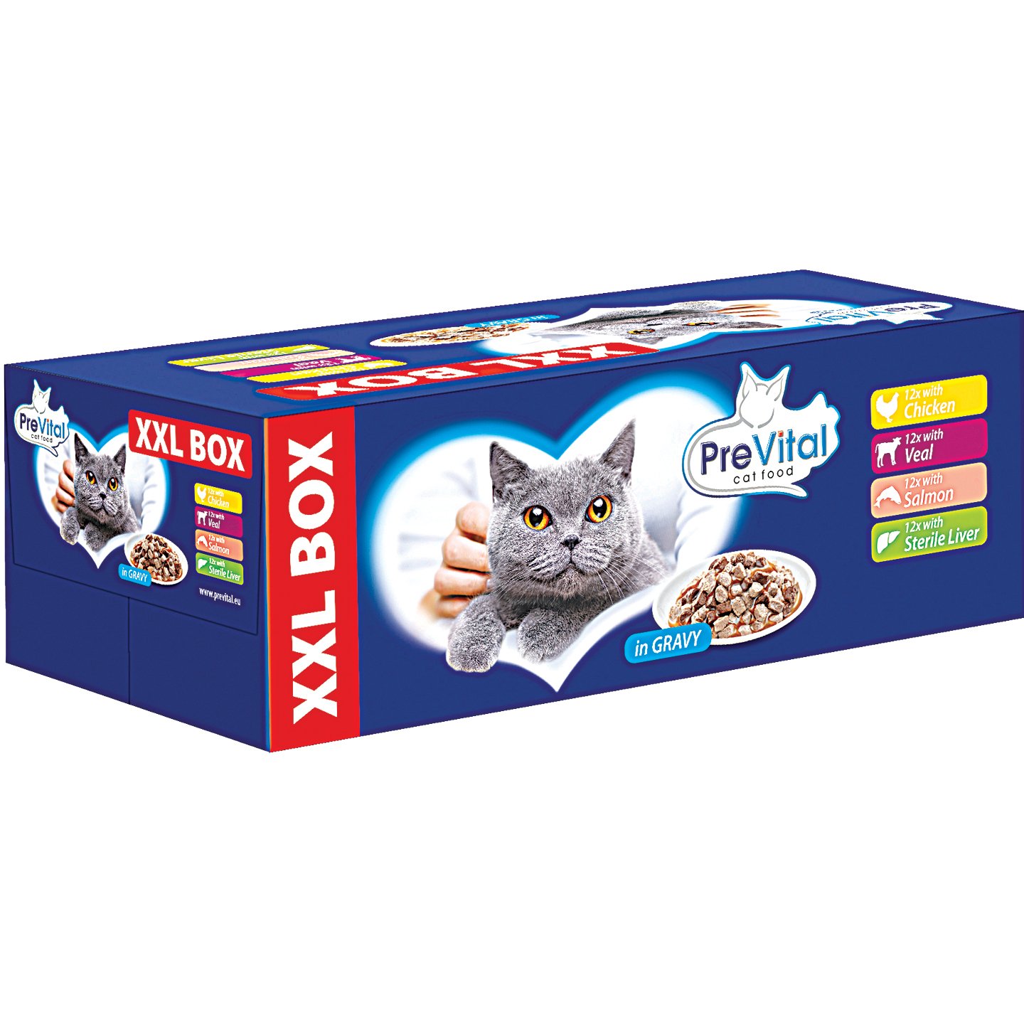 Prevital Macskaeledel Multipack