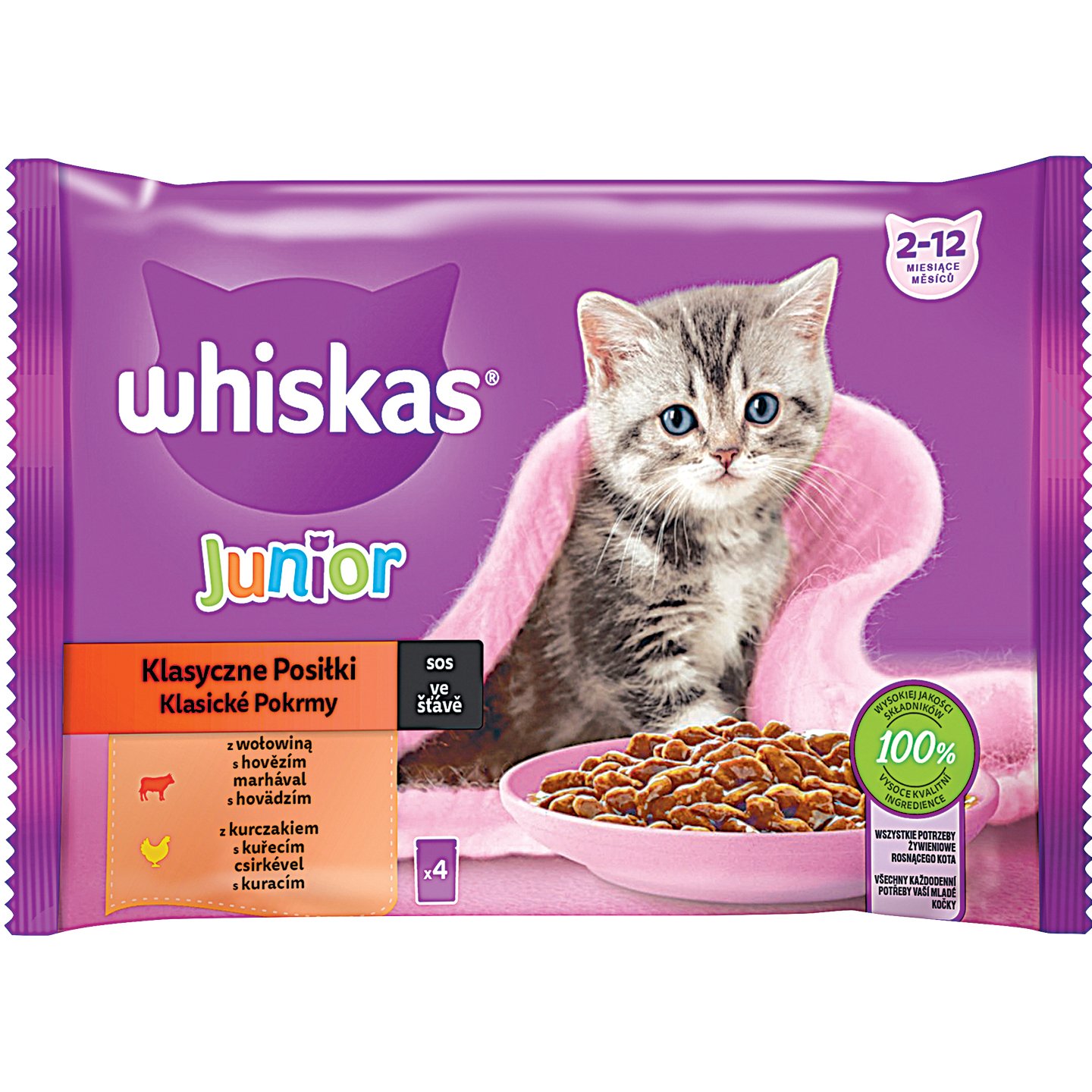 Whiskas Macskaeledel Multipack