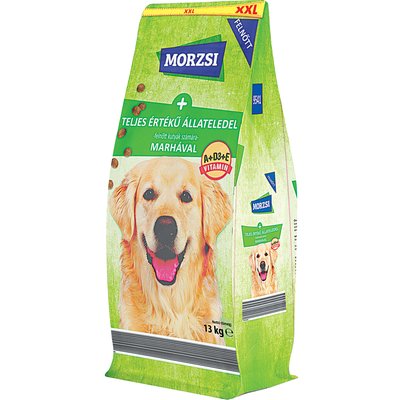 MORZSI KUTYAELEDEL XXL MARHÁVAL termékképe