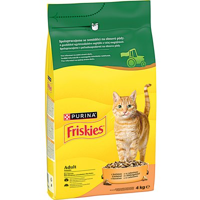 FRISKIES SZÁRAZ MACSKAELEDEL termékképe