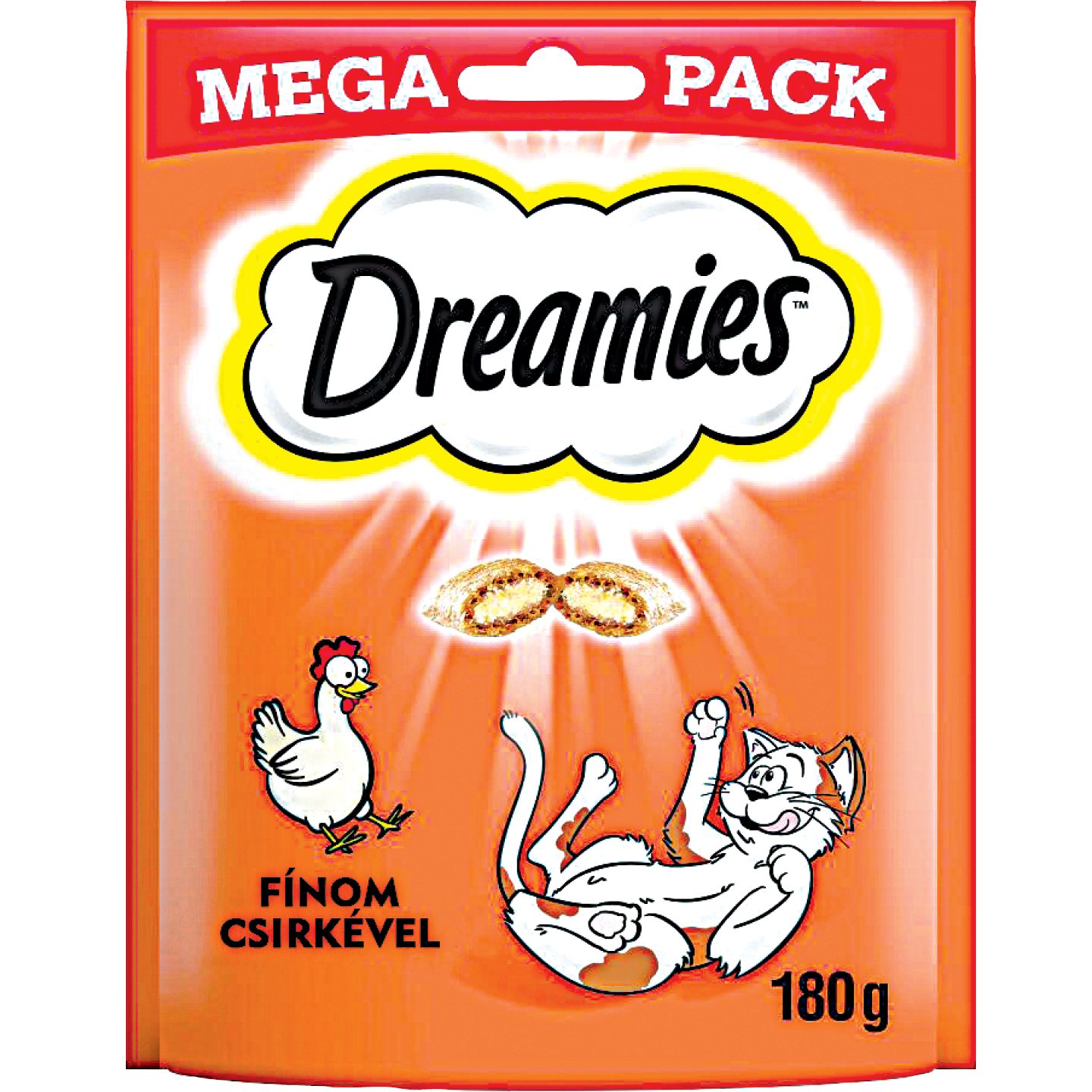 Dreamies Jutalomfalat Csirkével