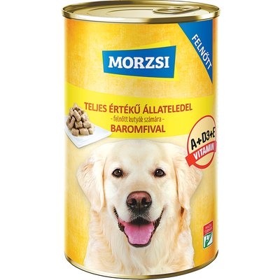 MORZSI KUTYAELEDEL BAROMFIVAL termékképe
