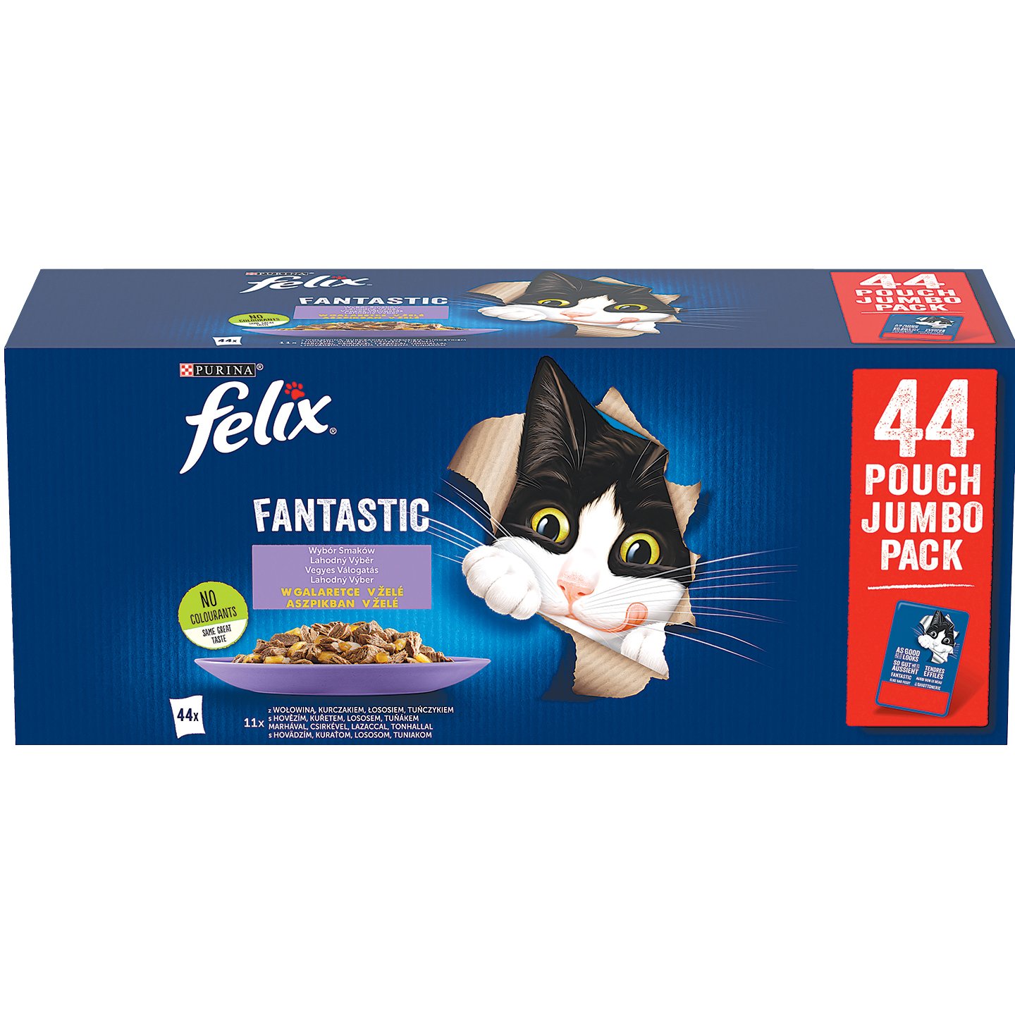 Felix Fantastic Macskaeledel Multipack