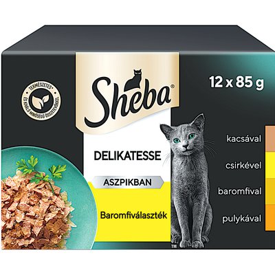 SHEBA SZÁRNYAS MACSKAELEDEL MULTIPACK termékképe