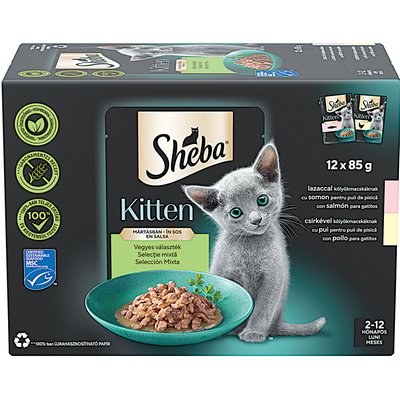 SHEBA MACSKAELEDEL MULTIPACK termékképe