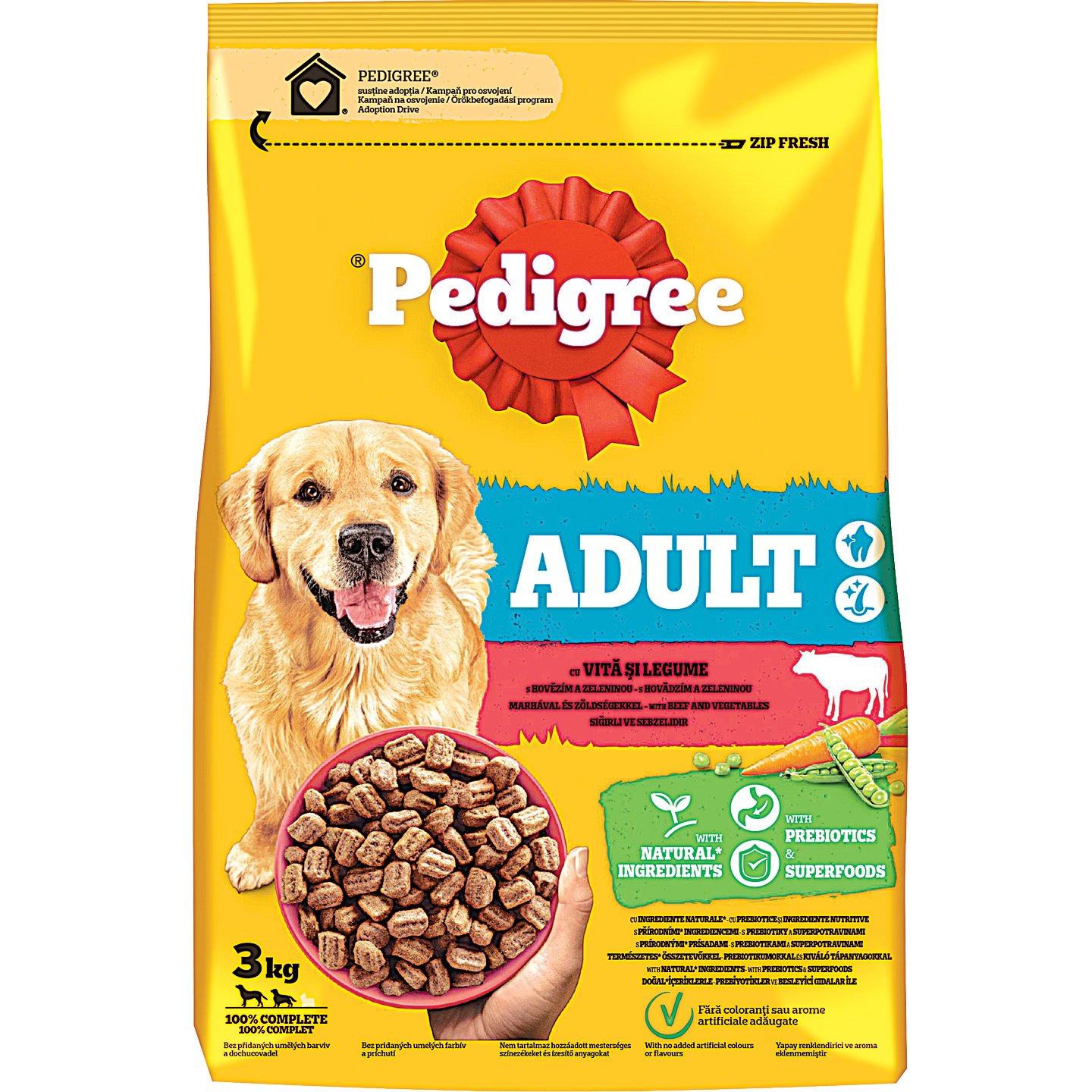 Pedigree Adult Száraz Kutyaeledel