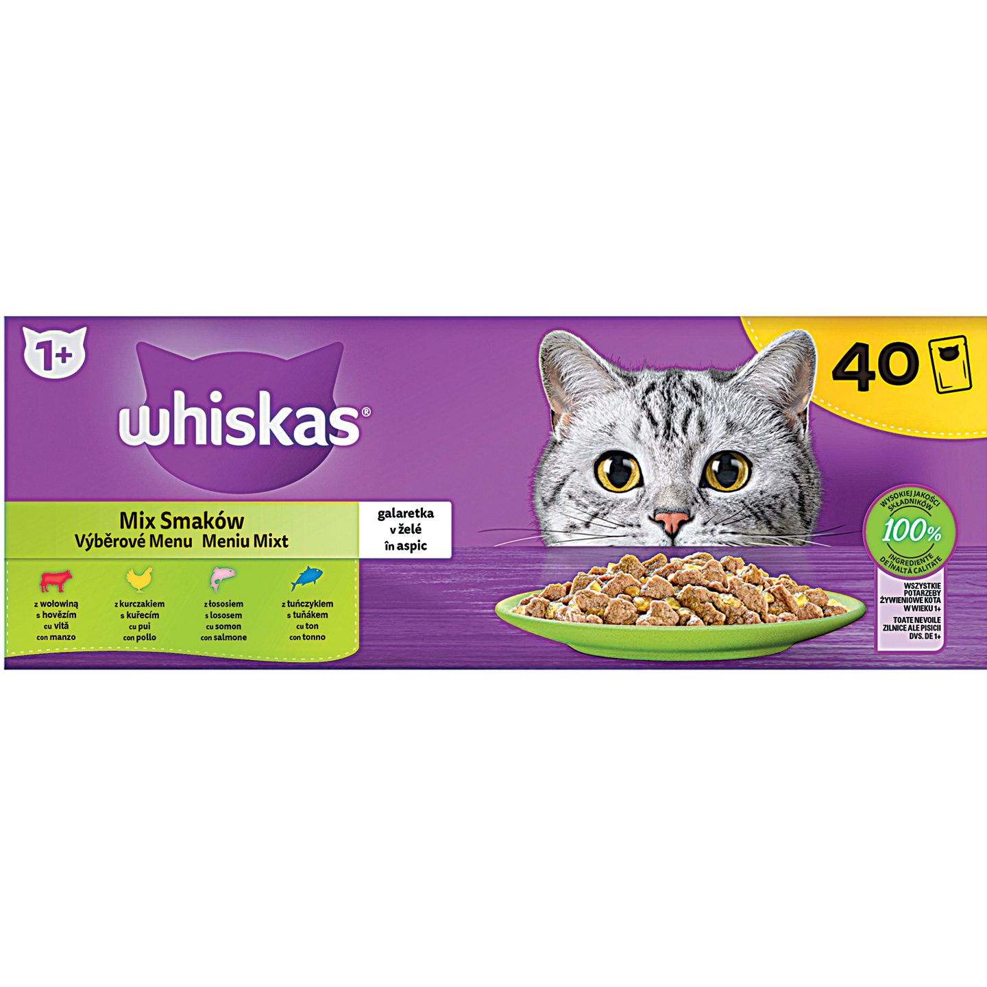 Whiskas Macskaeledel Multipack