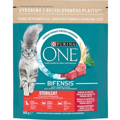 PURINA ONE 800G VEGYES KARTON 2F termékképe
