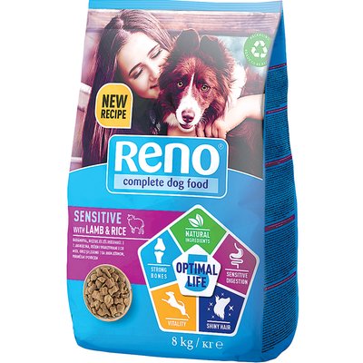 RENO OPTIMAL LIFE KUTYAELEDEL BÁRÁNNYAL termékképe