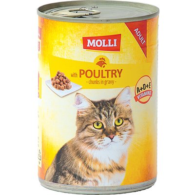 MOLLI MACSKAELEDEL BAROMFIVAL termékképe