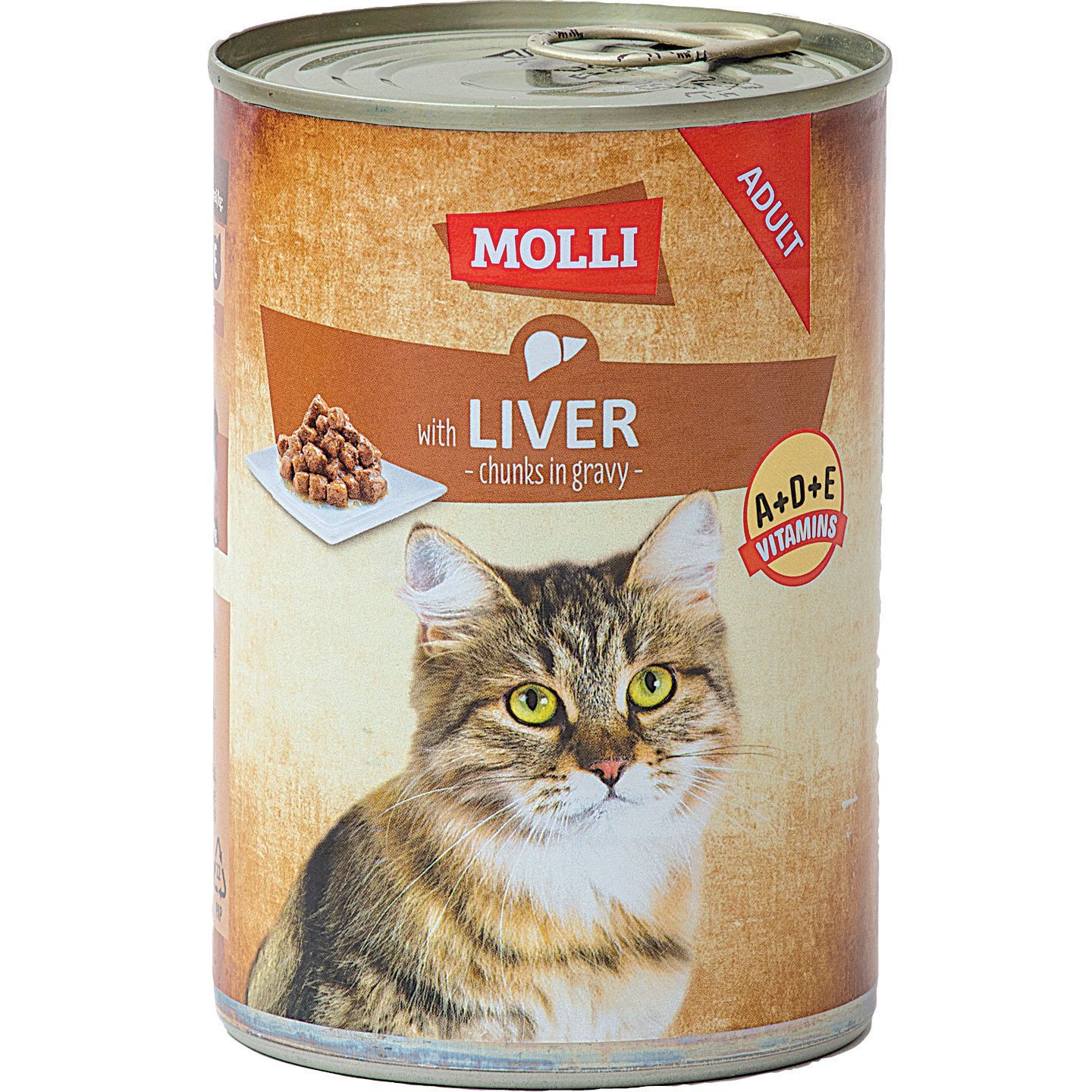 Molli Macskaeledel Májjal