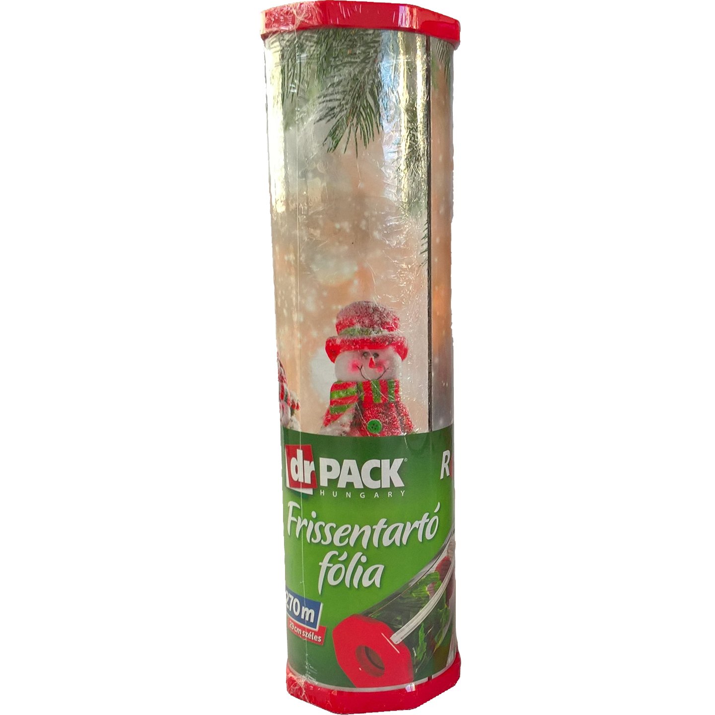 Frissentartó Fólia Tartóban, Vágókéssel