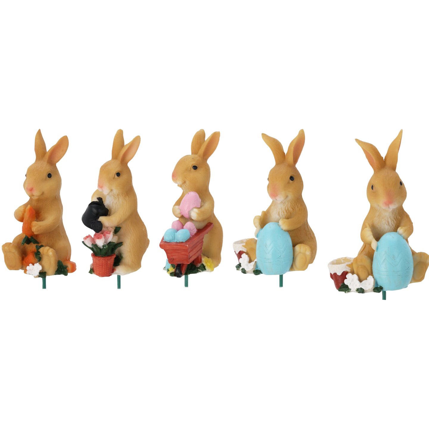 Húsvéti Pálcikás Nyuszi Dekor