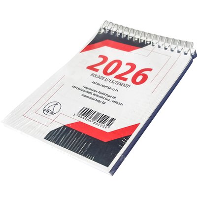 ASZTALI NAPTÁR HÁTTÁMLÁVAL termékképe