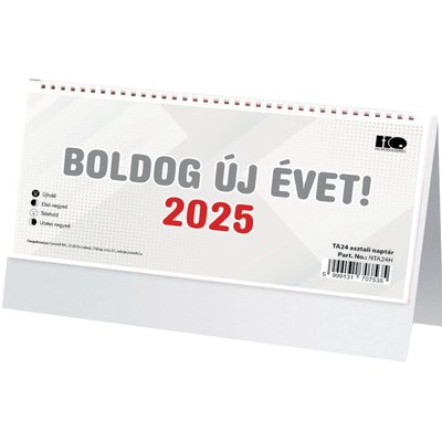 ASZTALI NAPTÁR HÁTTÁMLÁVAL termékképe