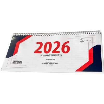 ASZTALI NAPTÁR HÁTTÁMLÁVAL termékképe