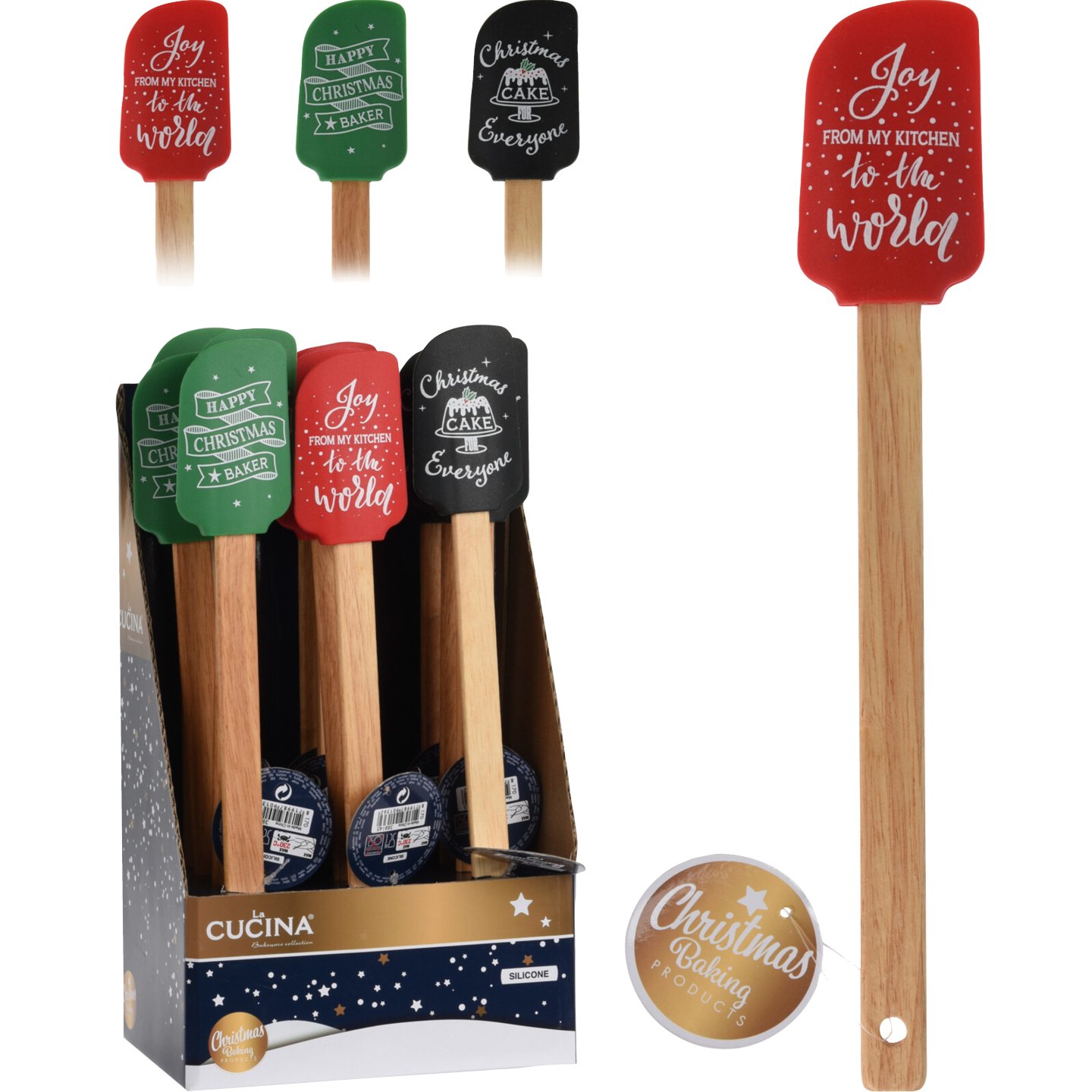 Mintás Szilikon Spatula