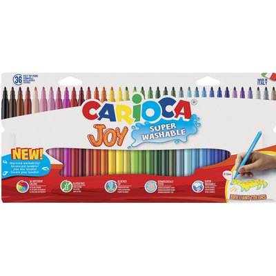 CARIOCA JOY KIMOSHATÓ SZÍNES FILCTOLL KÉSZLET termékképe