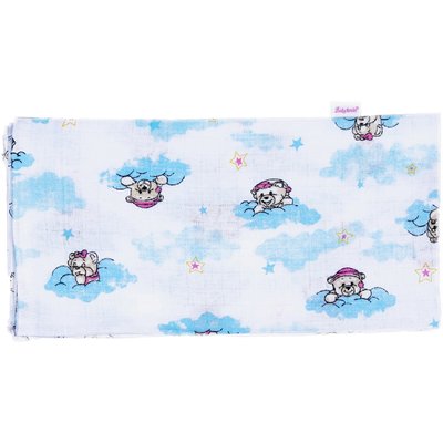 Image of BABYBRUIN TETRA TÍPUSÚ NYOMOTT MINTÁS TEXTIL PELENKA