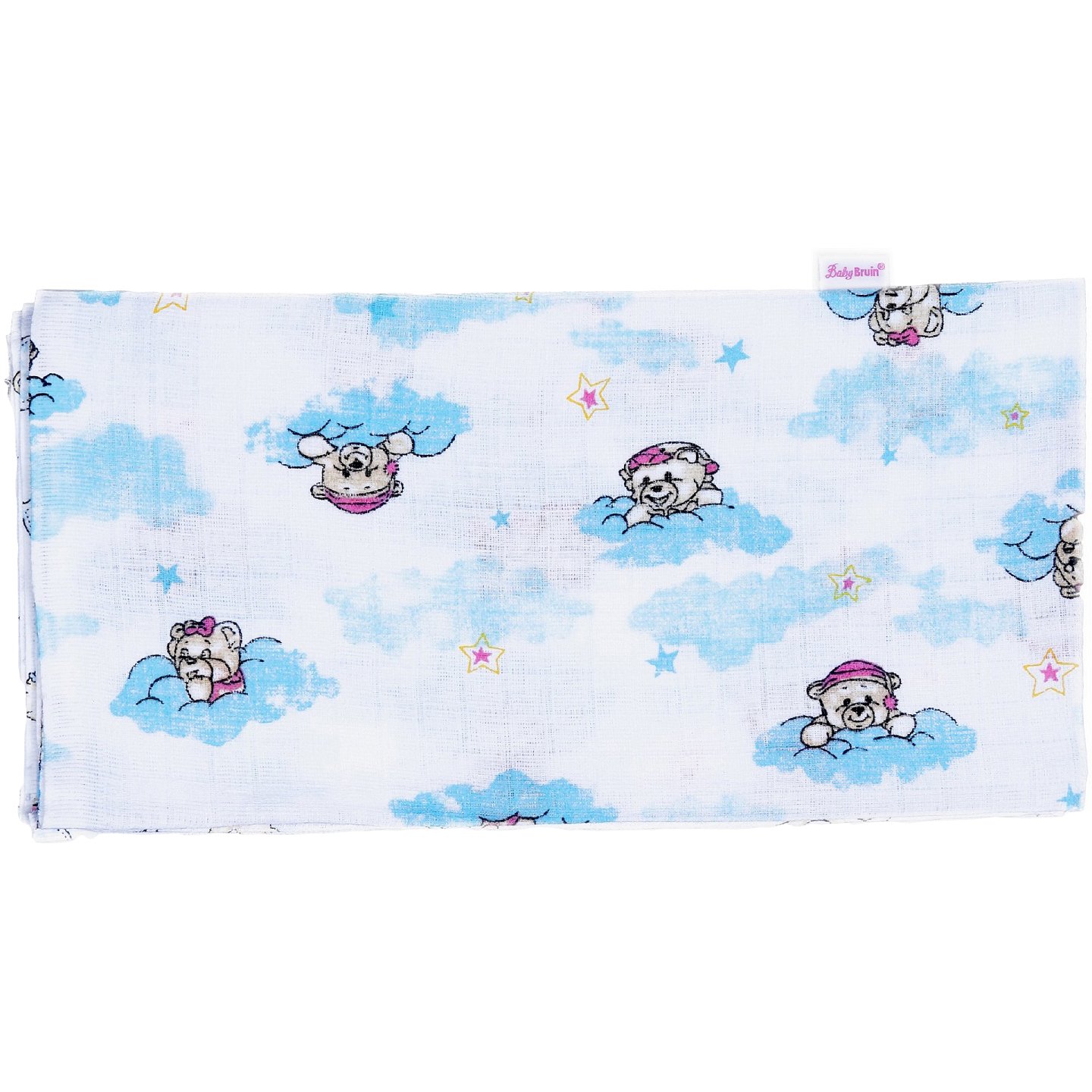 Babybruin Tetra Típusú Nyomott Mintás Textil Pelenka