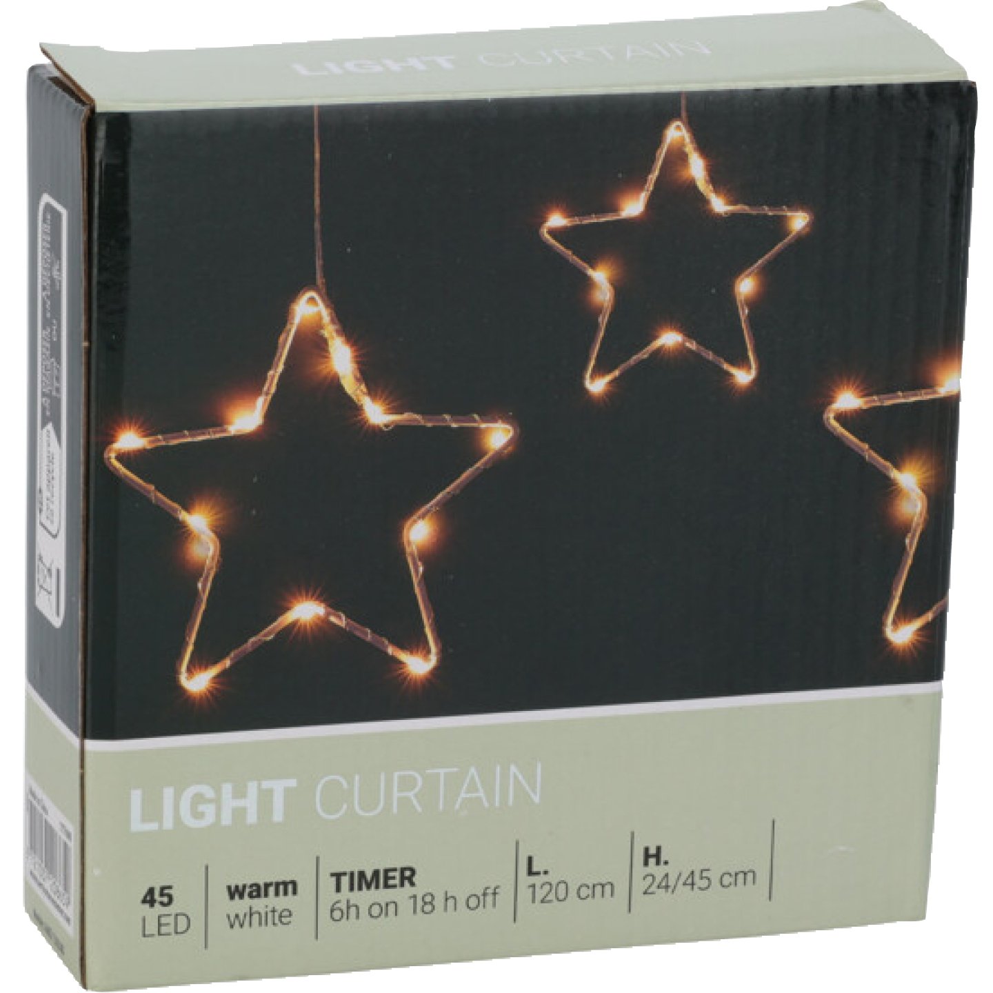 45 Led-es Függöny Dekor