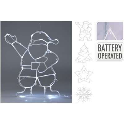 24 LED-ES KARÁCSONYI FIGURA DEKORÁCIÓ termékképe