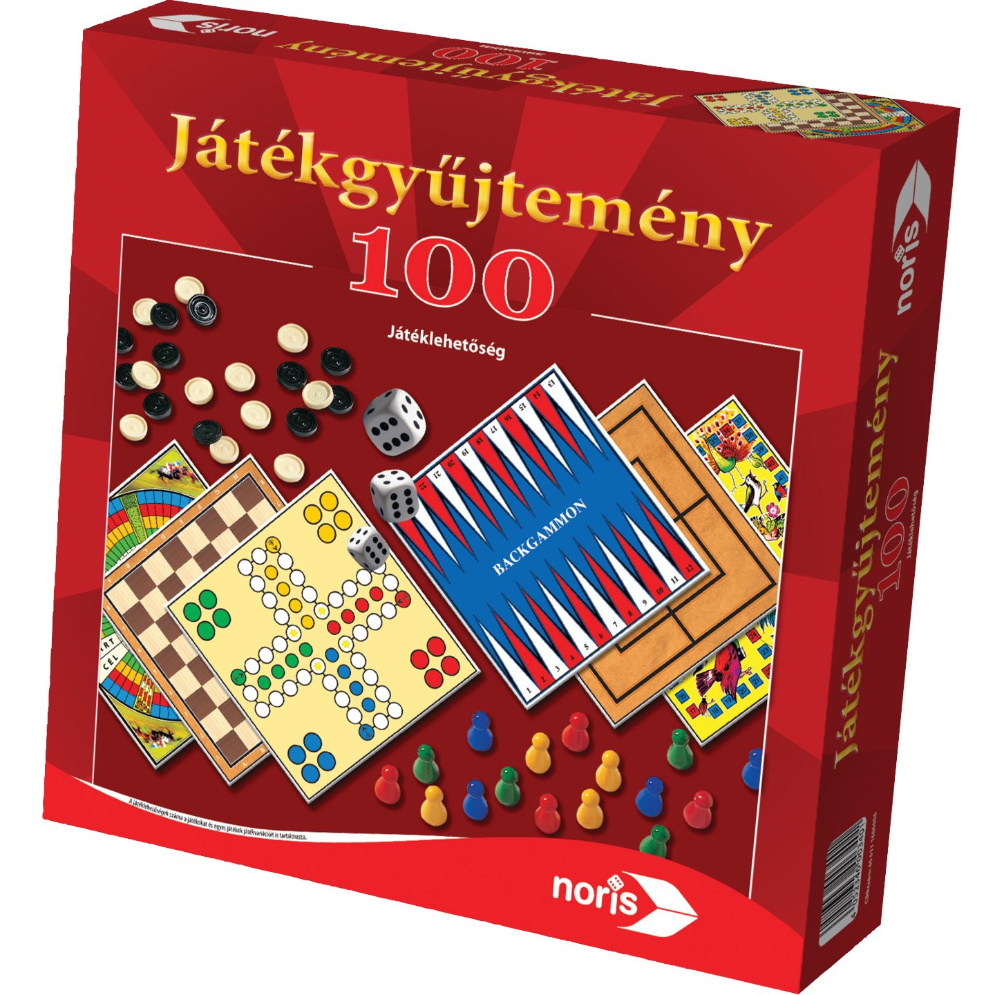 Játékgyűjtemény 100 Különböző Játéklehetőséggel