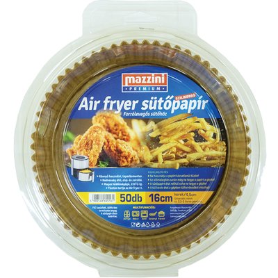 MAZZINI AIR FRYER SÜTŐPAPÍR KEREK termékképe