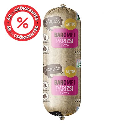 DÁRDÁS SAJTOS BAROMFI PÁRIZSI termékképe