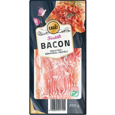 Image of KARÁT SZELETELT FÜSTÖLT BACON