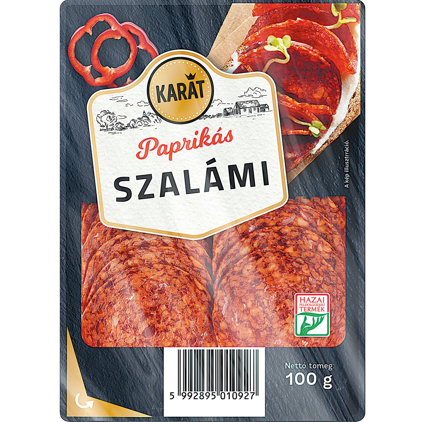 Karát Paprikás Szalámi