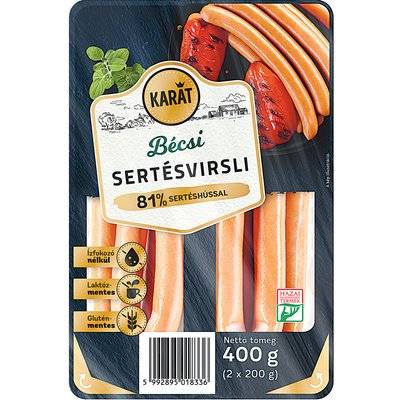 KARÁT BÉCSI SERTÉSVIRSLI termékképe