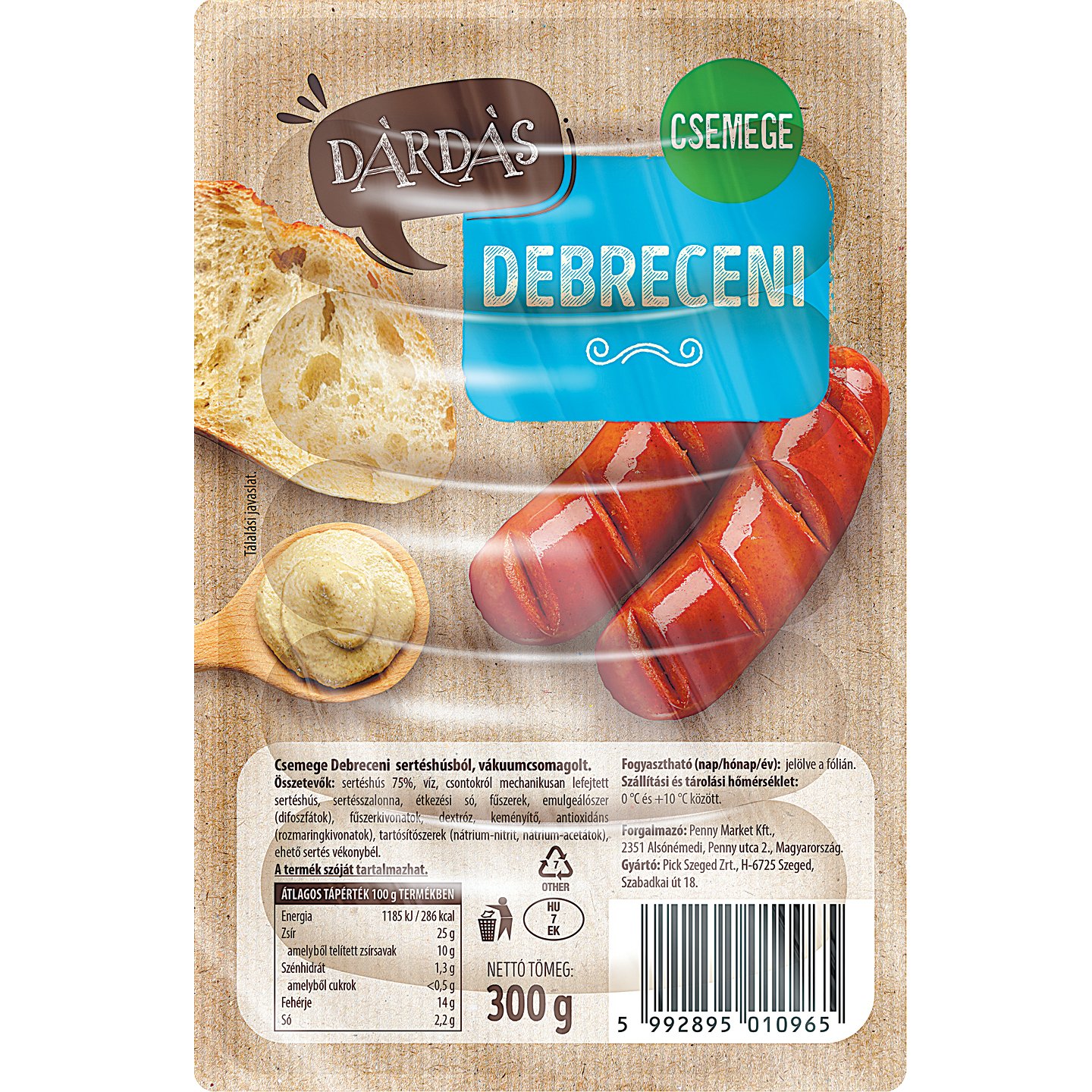 Dárdás Csemege Debreceni