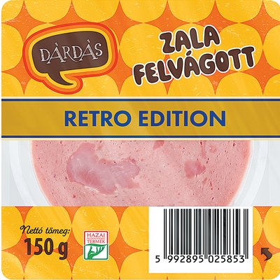RETRO DÁRDÁS ZALA FELVÁGOTT termékképe