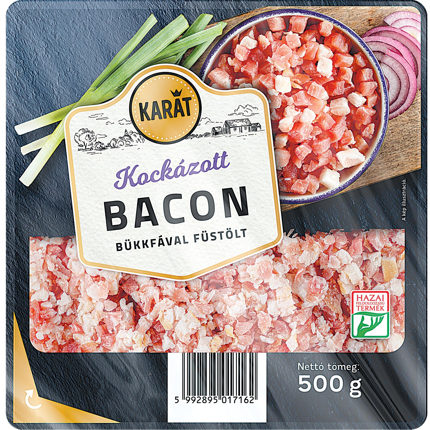 Karát Kockázott Bacon