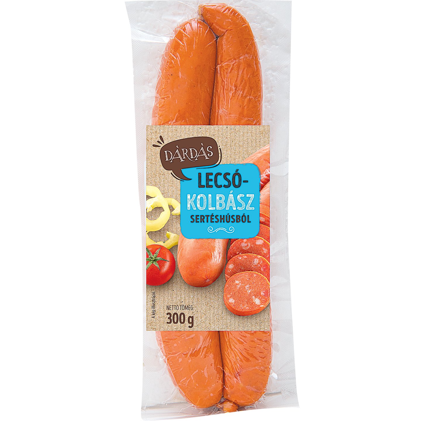 Dárdás Lecsókolbász