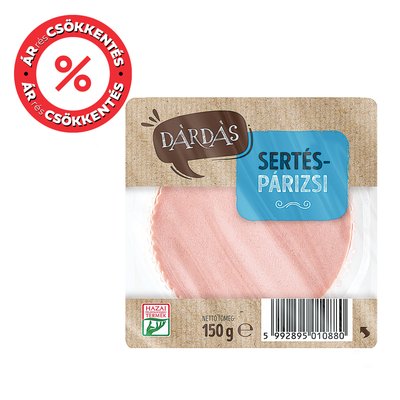 DÁRDÁS NATÚR SERTÉSPÁRIZSI termékképe