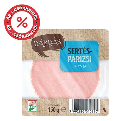 DÁRDÁS NATÚR SERTÉSPÁRIZSI termékképe