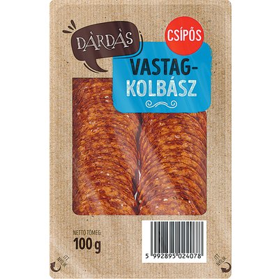 DÁRDÁS CSÍPŐS VASTAGKOLBÁSZ termékképe