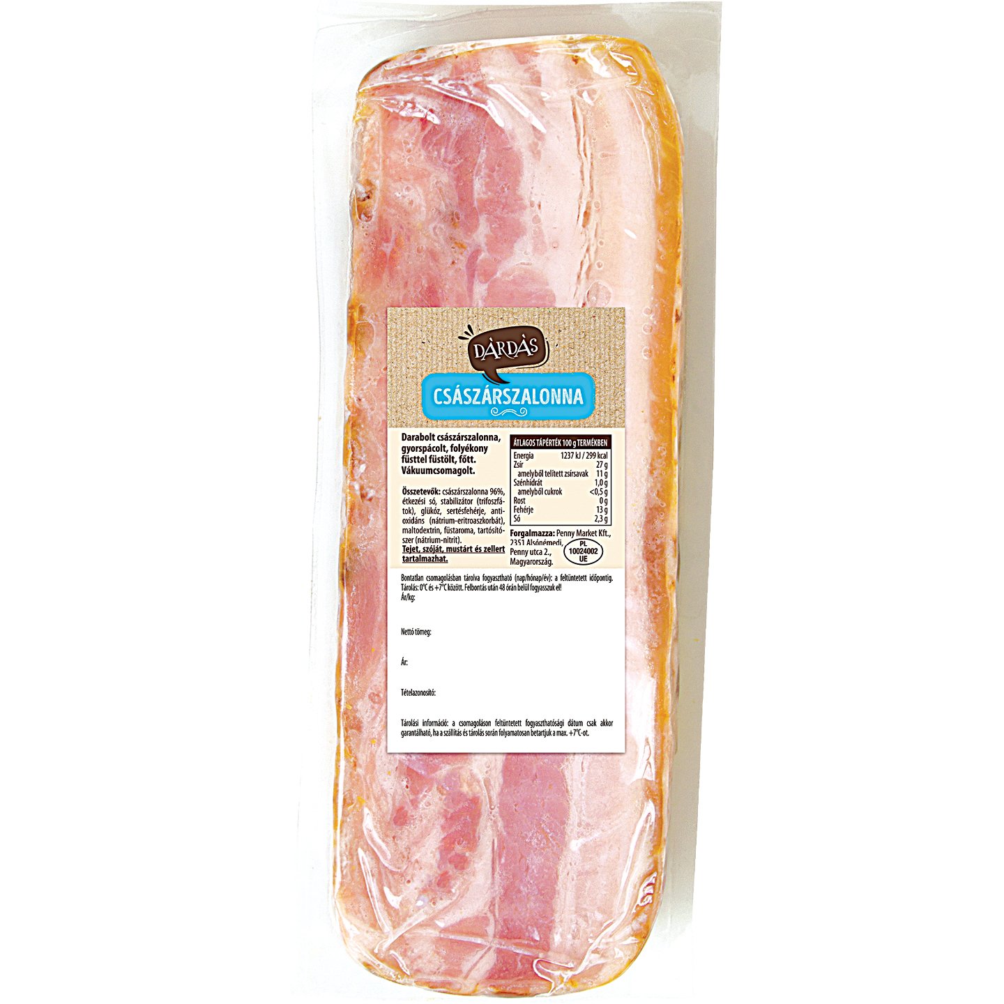 Dárdás Császárszalonna