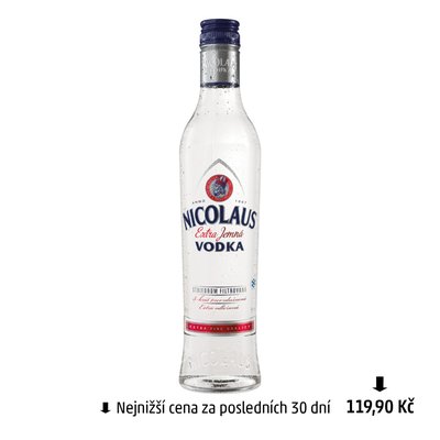 obrázek Vodka 38% Nicolaus