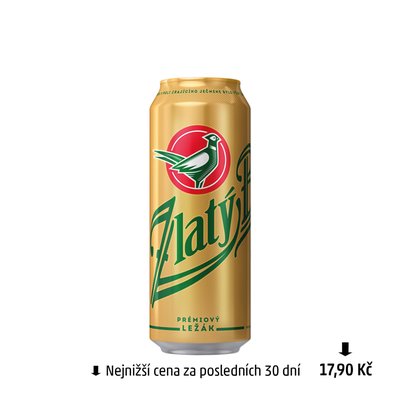 obrázek Pivo Zlatý Bažant plech